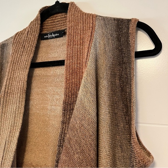 Eric Alexandre | Open Sweater Cardigan Vest - Picture 3 of 15